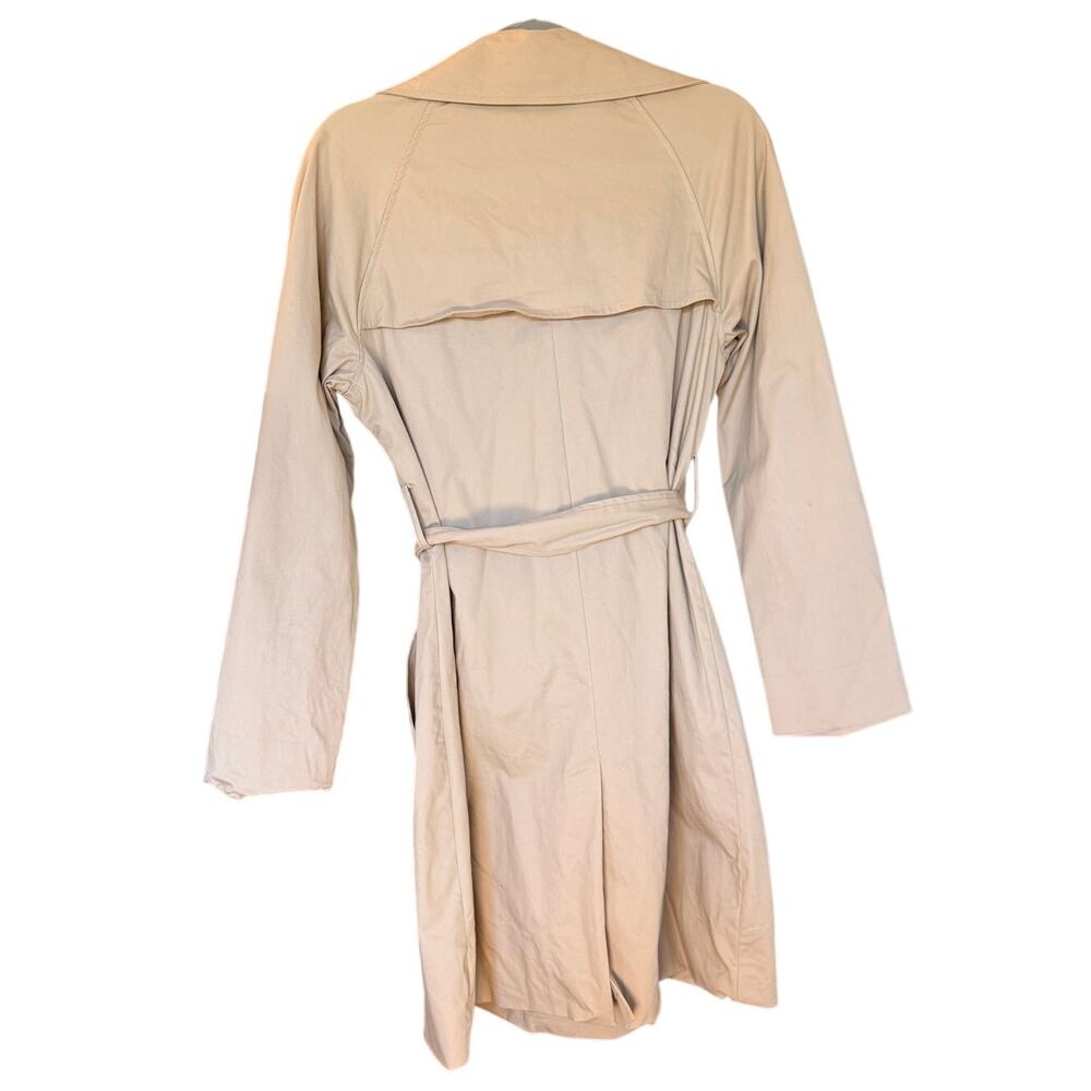 Quince Women's Comfort Stretch Trench Coat Light Khaki Size M - Picture 3 of 7